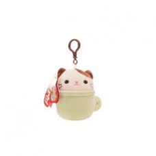 LLAVERO DE PELUCHE ANIMALITO EN TAZA DE CAFE