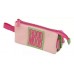 CARTUCHERA CON CIERRE CUADRUPLE MOOVING PINK