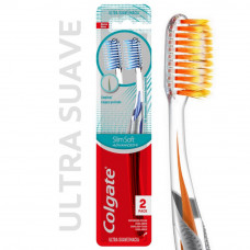 CEPILLO DENTAL COLGATE ADVANCED SLIM SOFT X 2