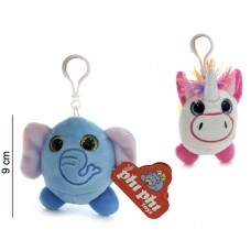 LLAVERO DE PELUCHE ANIMALITOS 9 CM PHI PHI TOYS