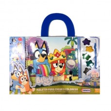 SET DE ARTE MALETIN DE ACUARELAS BLUEY TAPIMOVIL