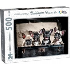 ROMPECABEZAS X 500 PIEZAS BULLDOG FRANCES ROMPECABEZAS X 500 PIEZAS BULLDOG FRANCES