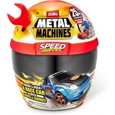 SET PARA ARMAR AUTOS METAL MACHINES SPEED HEROES ZURU EN CASCO