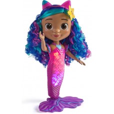 MUÑECA GABBYS DOLLHOUSE THE MOVIE SIRENA CON LUCES Y SONIDOS