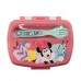 CAJA SAMDWICHERA RECTANGULAR CON CUBIERTOS MINNIE