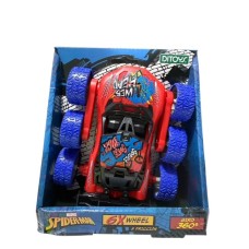 AUTO SPIDERMAN 6X WHEEL A FRICCION 360º DITOYS 2962