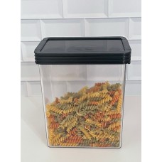 CONTENEDOR ACRILICO HERMETICO RECTANGULAR 2400 CC