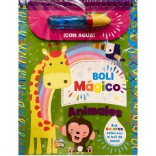 LIBRITO BOLI MAGICO ANIMALES – Los colores salen con el boli de agua LIBRITO BOLI MAGICO ANIMALES – Los colores salen con el boli de agua
