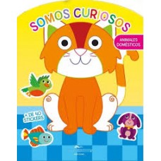 LIBRO SOMOS CURIOSOS + DE 40 STICKERS PARA LEER Y PINTAR ANIMALES DOMESTICOS LIBRO SOMOS CURIOSOS + DE 40 STICKERS PARA LEER Y PINTAR ANIMALES DOMESTICOS