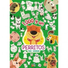 LIBRITO PARA PINTAR 1000 Y UN PERRITOS PARA COLOREAR