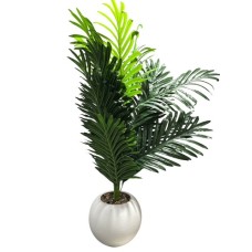 PLANTA ARTIFICIAL 75 CM CON MACETA PALMERA ARECA PLANTA ARTIFICIAL 75 CM CON MACETA PALMERA ARECA