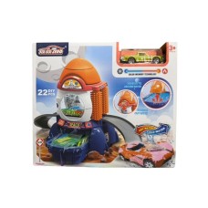 LAVADERO DE AUTOS 22 PIEZAS SIX SIX ZERO CON AUTO QUE CAMBIA DE COLOR FRIO/CALOR