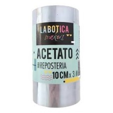 ACETATO PARA REPOSTERIA 10 CM X 3 METROS ACETATO PARA REPOSTERIA 10 CM X 3 METROS