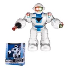 ROBOT LANZA DARDOS CAMINA CON LUZ Y SONIDO DITOYS 2732 ACTION ROBOT