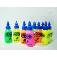 ADHESIVO DE COLOR X 30 G SEÑORITA FLUO
