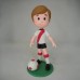 ADORNO DE TORTA PORCELANA FRIA JUGADOR DE FUTBOL RIVER PLATE