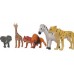 ANIMALES DE LA SELVA X 6 EL DUENDE AZUL
