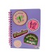 CUADERNO CON ESPIRAL T/D MOOVING PINK X 80 H