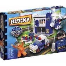 LADRILLITOS - BLOCKY SUPER POLICIAS X 150 PIEZAS