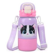 BOTELLA DE ACERO TERMICA CON CORREA CHIMOLA X 500 ML CAT BZ95
