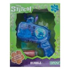 BURBUJERO A PILAS STITCH BUBBLE CON LUZ DITOYS 3024