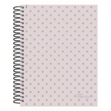 CUADERNO CON ESPIRAL T/D X 080 H RAYADO LEDESMA LUNARES METALIZADOS CUADERNO CON ESPIRAL T/D X 080 H RAYADO LEDESMA LUNARES METALIZADOS