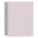 CUADERNO CON ESPIRAL T/D X 080 H RAYADO LEDESMA LUNARES METALIZADOS CUADERNO CON ESPIRAL T/D X 080 H RAYADO LEDESMA LUNARES METALIZADOS