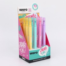 RESALTADOR BORRABLE WERO COLORES PASTEL