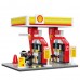 LADRILLITOS SHELL RETAIL STATION X 305 PIEZAS TIPO LEGO