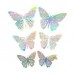 CAKE TOPPER MARIPOSAS IRIDISCENTE X 6