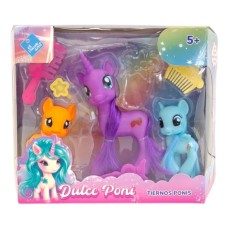 PONIS X 3 DULCE PONI EL DUENDE AZUL 8228 PONIS X 3 DULCE PONI EL DUENDE AZUL 8228