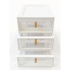 CAJONERA ORGANIZADORA PLASTICO CON 3 CAJONES CAJONERA ORGANIZADORA PLASTICO CON 3 CAJONES