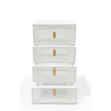 CAJONERA ORGANIZADORA PLASTICO CON 4 CAJONES CAJONERA ORGANIZADORA PLASTICO CON 4 CAJONES