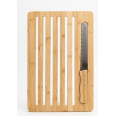 TABLA PARA PAN DE BAMBU CON CUCHILLO