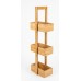 ORGANIZADOR DE BAÑO DE BAMBU 3 ESTANTES ORGANIZADOR DE BAÑO DE BAMBU 3 ESTANTES