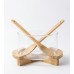 ENSALADERA BOWL DE VIDRIO CON BASE Y UTENSILIOS DE BAMBU ENSALADERA BOWL DE VIDRIO CON BASE Y UTENSILIOS DE BAMBU