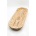 CENTRO DE MESA BANDEJA DE MADERA OVAL 47 CM CENTRO DE MESA BANDEJA DE MADERA OVAL 47 CM