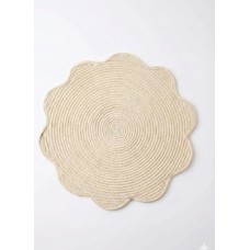 MANTEL INDIVIDUAL BORDES TIPO FLOR COLOR NATURAL 37 CM MANTEL INDIVIDUAL BORDES TIPO FLOR COLOR NATURAL 37 CM