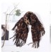 PAÑOLETA ANIMAL PRINT CON FLECOS 1 M X 1 M PAÑOLETA ANIMAL PRINT CON FLECOS 1 M X 1 M
