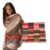 PASHMINA LANILLA LABRADA CON FLECOS PASHMINA LANILLA LABRADA CON FLECOS