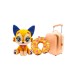 PELUCHE LOVABLE LUGGABLES CON VALIJA CARRY-ON Y ALMOHADA DE VIAJE SOLLY SAFARI PELUCHE LOVABLE LUGGABLES CON VALIJA CARRY-ON Y ALMOHADA DE VIAJE SOLLY SAFARI