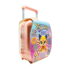 PELUCHE LOVABLE LUGGABLES CON VALIJA CARRY-ON Y ALMOHADA DE VIAJE SOLLY SAFARI PELUCHE LOVABLE LUGGABLES CON VALIJA CARRY-ON Y ALMOHADA DE VIAJE SOLLY SAFARI