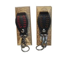 LLAVERO PARA CINTO CUERO CON MOSQUETON LLAVERO PARA CINTO CUERO CON MOSQUETON