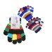 GUANTES INFANTILES DE LANA RAYADO TRENDY 51140 GUANTES INFANTILES DE LANA RAYADO TRENDY 51140