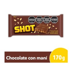 CHOCOLATE SHOT BARRA X 170 GR CHOCOLATE SHOT BARRA X 170 GR