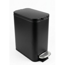 TARRO DE RESIDUOS A PEDAL RECTANGULAR BLACK TARRO DE RESIDUOS A PEDAL RECTANGULAR BLACK