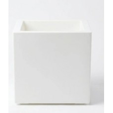 PORTAMACETAS PLASTICO CUADRADO WHITE PORTAMACETAS PLASTICO CUADRADO WHITE