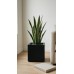 PORTAMACETAS PLASTICO CUADRADO BLACK PORTAMACETAS PLASTICO CUADRADO BLACK
