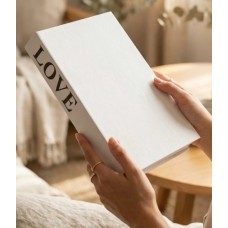 LIBRO PARA DECORACION LOVE WHITHE LIBRO PARA DECORACION LOVE WHITHE