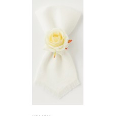PORTASERVILLETAS TELA ROSA WHITE X 6 PORTASERVILLETAS TELA ROSA WHITE X 6